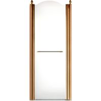 Душевая дверь Migliore Diadema 80 R профиль Бронза стекло прозрачное арт-22689 — фото 1, Распашные душевые двери