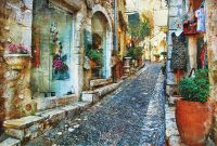 Фреска Ortograf Городской пейзаж 5115 Фактура флок FLK Флизелин (4*2,7) Разноцветный, Город/Живопись арт-5115 (флок FLK) — фото 2, Фрески