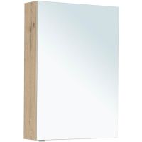 Зеркальный шкаф Aquanet Алвита New 60 Дуб Веллингтон арт-277541 — фото 1, Зеркальные шкафы в ванную