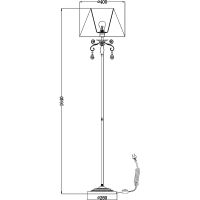 Торшер Maytoni Royal Classic Soffia Бежевый Бронза арт-RC093-FL-01-R — фото 4, Торшеры