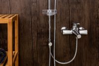 Душевая система Orange Tony Хром арт-M54-933cr — фото 6, Душевые стойки