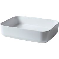 Раковина-чаша Allen Brau Fantasy 50 Белая арт-4.11021.20 — фото 2, Раковины накладные