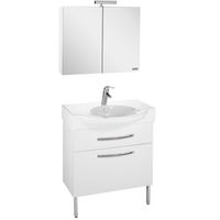 Тумба под раковину Jacob Delafon Presquile 80 Белый глянец арт-EB927-J5 — фото 3, Тумбы под раковину