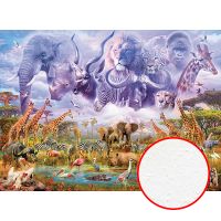 Фреска Ortograf Животные 7137 Фактура бархат FX Флизелин (3,7*2,7) Разноцветный, Животные/Птицы/Пейзаж арт-7137 (бархат FX) — фото 1, Фрески