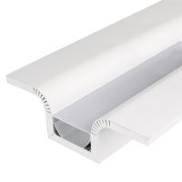 Профиль алюминиевый Arlight встраиваемый для ГКЛ Серебристый арт-022259 — фото 1, Профили для светодиодных лент