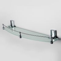 Товар: Стеклянная полка WasserKRAFT Leine Хром арт-K-5044 - фото 2 Стеклянная полка WasserKRAFT Leine Хром арт-K-5044 — фото 2, Полки для ванной и душа