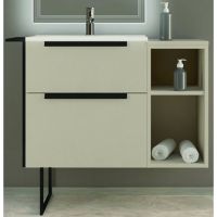 Полка Cezares Urban 30 Spatolato bianco арт-55165 — фото 1, Полки