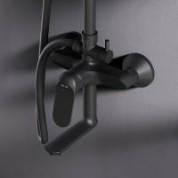 Товар: Душевая система AM.PM Sunny Черная матовая арт-F0785C922 - фото 10 Душевая система AM.PM Sunny Черная матовая арт-F0785C922 — фото 10, Душевые стойки