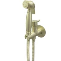 Гигиенический душ со смесителем Webert Elio Матовое золото арт-EL870302794 — фото 1, Гигиенические души