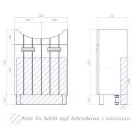 Товар: Тумба под раковину Vigo Diana 60 Белая арт-tn.DIA.BAL.60.2D - фото 11 Тумба под раковину Vigo Diana 60 Белая арт-tn.DIA.BAL.60.2D — фото 11, Тумбы под раковину