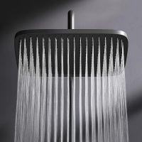 Душевая система AM.PM Func с термостатом Черная матовая арт-F078F222 — фото 13, Душевые стойки