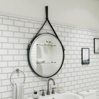 Зеркало Континент Millenium D 800 с подсветкой Черное с сенсорным выключателем арт-ЗЛП1798 — фото 10, Зеркала в ванную комнату