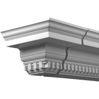 Торцевой элемент Европласт 254x200x254 мм арт-4.31.332 — фото 1, Фасадный декор