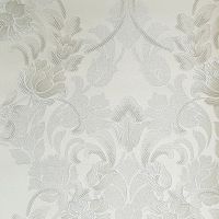 Обои Wiganford by Solo Safita Винил на флизелине (1,06*10,05) Белый, Цветы арт-AC20133 — фото 1, Обои для стен