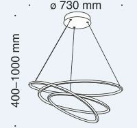 Подвесной светильник Maytoni Modern Nola Белый арт-MOD100PL-L88W — фото 3, Подвесные светильники