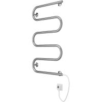 Электрический полотенцесушитель Terminus Ш-образный 500x800 Хром арт-4620768883965 — фото 1, Электрические полотенцесушители