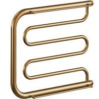 Водяной полотенцесушитель Ника Econ ПМ 60/50 с полкой Бронза арт-ПМ 60/50 бронза — фото 1, Водяные полотенцесушители