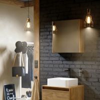 Корпус зеркального шкафа Aqwella 5 Stars Mobi 60 без боковин арт-MOB0406 — фото 4, Зеркальные шкафы в ванную