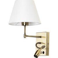 Товар: Настенный светильник Artelamp Elba Белый Античная бронза арт-A2581AP-2AB - фото 1 Настенный светильник Artelamp Elba Белый Античная бронза арт-A2581AP-2AB — фото 1, Бра