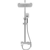 Товар: Душевая система Grossman Pragma Хром арт-500.K35.03.100 - фото 2 Душевая система Grossman Pragma Хром арт-500.K35.03.100 — фото 2, Душевые стойки