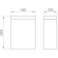 Ведро для мусора Nofer Матовая нержавеющая сталь арт-09002.S — фото 2, Мусорные ведра