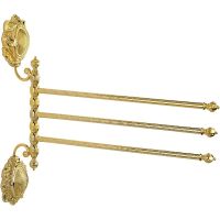Полотенцедержатель Migliore Cleopatra поворотный Золото арт-16700 — фото 1, Полотенцедержатели