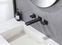 Смеситель для раковины Abber Daheim Черный матовый арт-AF82122B — фото 2, Смесители для раковины