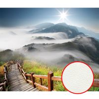 Фреска Ortograf Горы 30829 Фактура флок FLK Флизелин (3,2*2,7) Зеленый/Белый/Голубой, Горы/Пейзаж/Природа арт-30829 (флок FLK) — фото 1, Фрески