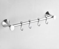 Вешалка для полотенец Frap F35 Хром арт-F3515-4 — фото 2, Крючки для полотенец