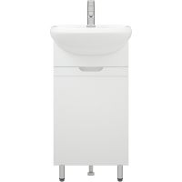 Тумба под раковину Corozo Лея 45 Белая арт-SD-00001490 — фото 1, Тумбы под раковину