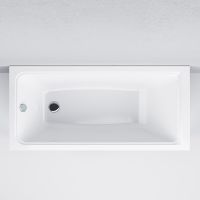 Акриловая ванна AM.PM Gem 160х70 без гидромассажа арт-W90A-160-070W-A — фото 1, Акриловые ванны