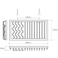 Полка корзина Bemeta Cytro Хром арт-102308082 — фото 3, Полки для ванной и душа