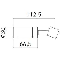 Держатель ручного душа Paffoni Черный матовый арт-ZSUP020NO — фото 3, Держатели для душа