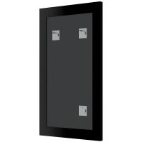 Зеркало Evoform Definite 84х64 в багетной раме - Алюминий 61 мм арт-BY 3172 — фото 4, Зеркала в ванную комнату