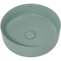 Раковина-чаша Abber Bequem 36 Светло-зеленая матовая арт-AC2108MCG — фото 2, Раковины накладные