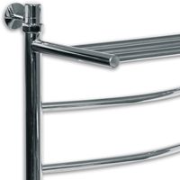 Водяной полотенцесушитель Ника Arc ЛД/ВП 60x30 с полкой Хром арт-ЛД ВП 60/30 — фото 3, Водяные полотенцесушители