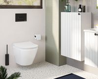 Товар: Клавиша смыва Vitra Loop O Черная матовая арт-740-0511 - фото 2 Клавиша смыва Vitra Loop O Черная матовая арт-740-0511 — фото 2, Кнопки смыва