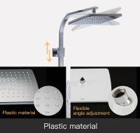 Душевая система Gappo G07 с термостатом Хром арт-G2407-40 — фото 7, Душевые стойки