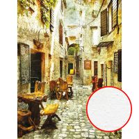 Фреска Ortograf Городской пейзаж 0686 Фактура бархат FX Флизелин (1,5*2) Бежевый, Город арт-0686 (бархат FX) — фото 1, Фрески