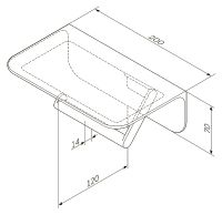 Держатель туалетной бумаги AM.PM Sensation хром арт-A30341500 — фото 8, Держатели туалетной бумаги