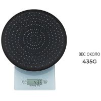 Верхний душ Gappo Черный матовый арт-G006-25 — фото 5, Верхние души