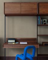 Обои Grandeco Atmosphere Винил на флизелине (0,53*10,05) Бежевый/Коричневый, Рогожка арт-AT1007 — фото 3, Обои для стен