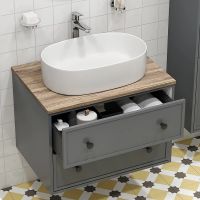 Товар: Тумба под раковину Iddis Torr 60 подвесная Темно-серая арт-TOR60DBi95K - фото 3 Тумба под раковину Iddis Torr 60 подвесная Темно-серая арт-TOR60DBi95K — фото 3, Тумбы под раковину