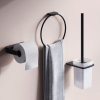 Набор аксессуаров для ванной AM.PM Inspire V2.0 Черный матовый арт-AK50T1103B — фото 2, Наборы аксессуаров для ванной комнаты