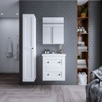 Товар: Зеркальный шкаф Бриклаер Хелена 60 Белый арт-4627125416439 - фото 4 Зеркальный шкаф Бриклаер Хелена 60 Белый арт-4627125416439 — фото 4, Зеркальные шкафы в ванную