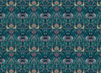 Обои Grandeco Arcadia Винил на флизелине (0,53*10,05) Зеленый/Разноцветный, Дамаск/Птицы арт-A 67801 — фото 2, Обои для стен