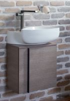 Тумба под раковину Jacob Delafon Nouvelle Vague 45 R подвесная Фактурный дуб арт-EB3045D-E73 — фото 2, Тумбы под раковину