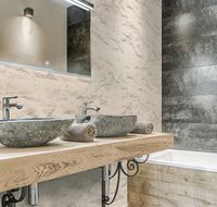 Обои Milassa Ambient Флизелин (1*10,05) Голубой, Абстракция арт-Am10 006 — фото 2, Обои для стен