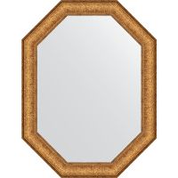 Зеркало Evoform Octagon 58x73 в багетной раме - Медный эльдорадо 73 мм арт-BY 7130 — фото 1, Зеркала в ванную комнату