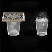 Душевой трап Gappo с решеткой Бронза арт-G81003-4 — фото 8, Трапы для душа